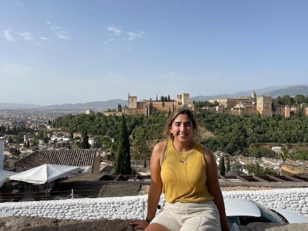 Mirador de San Nicolás在Albaicín俯瞰La Alhambra.